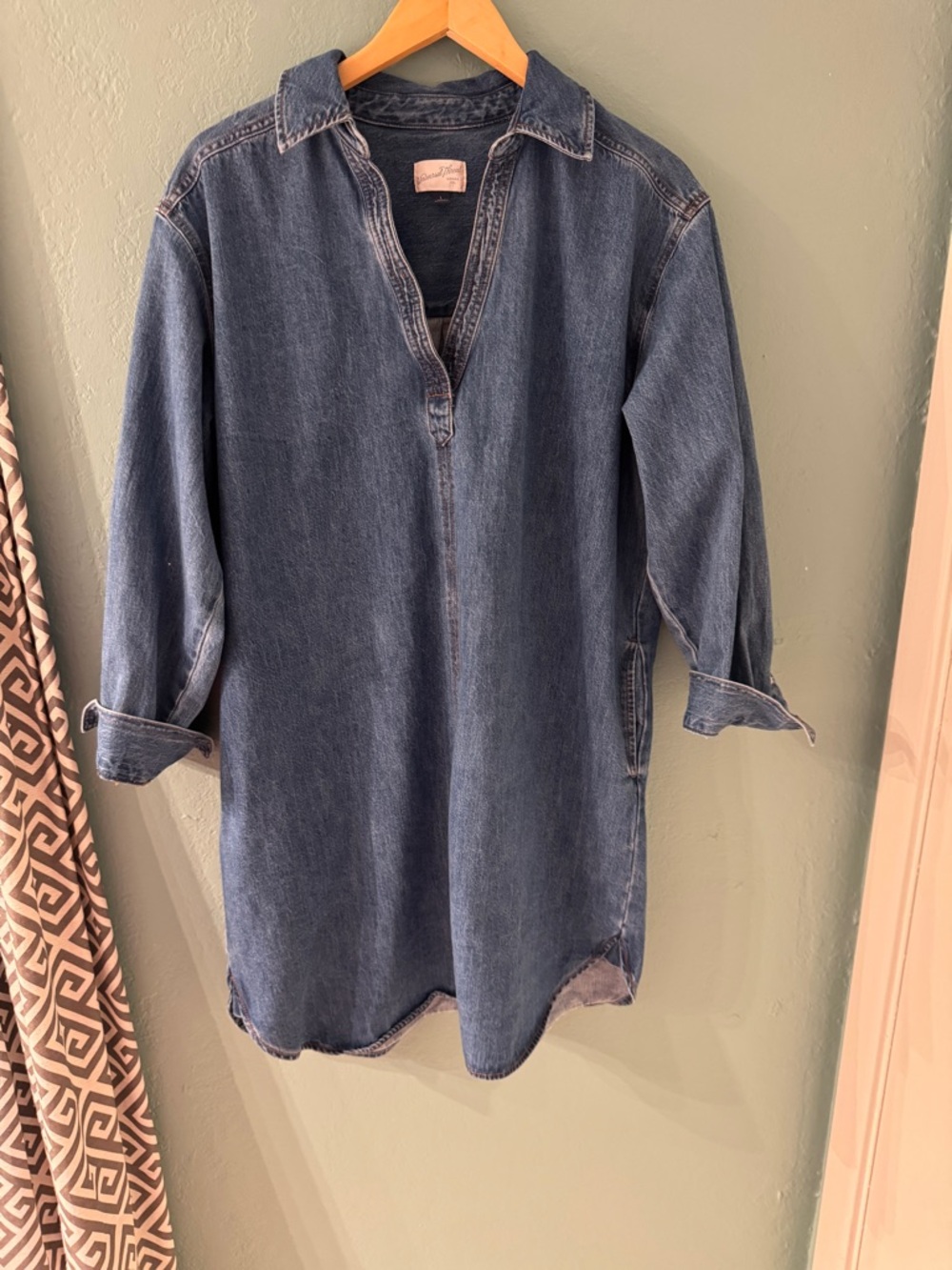 Universal Thread Dark Indigo Denim Tunic Dress
